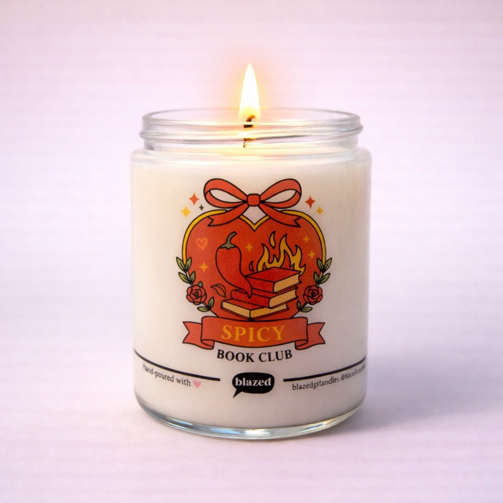 Spicy Book Club Candle