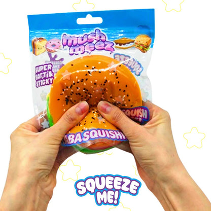 MushMeez TABA Squishies Burger Jumbo