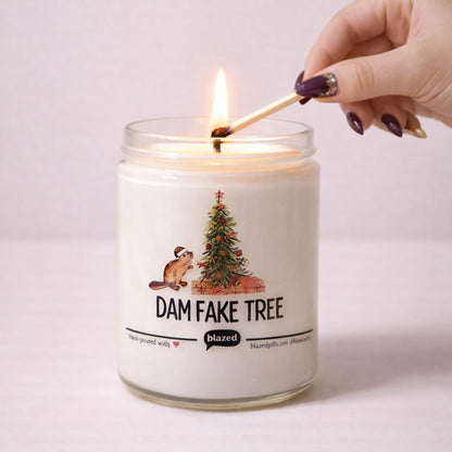 Dam Fake Tree Candle