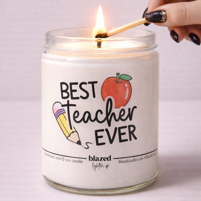 Best Teacher Ever Candle