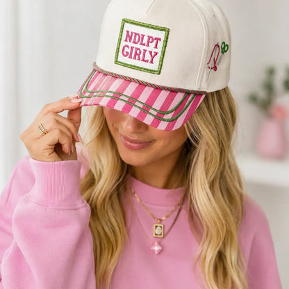 Needlepoint Girly Hat|9320