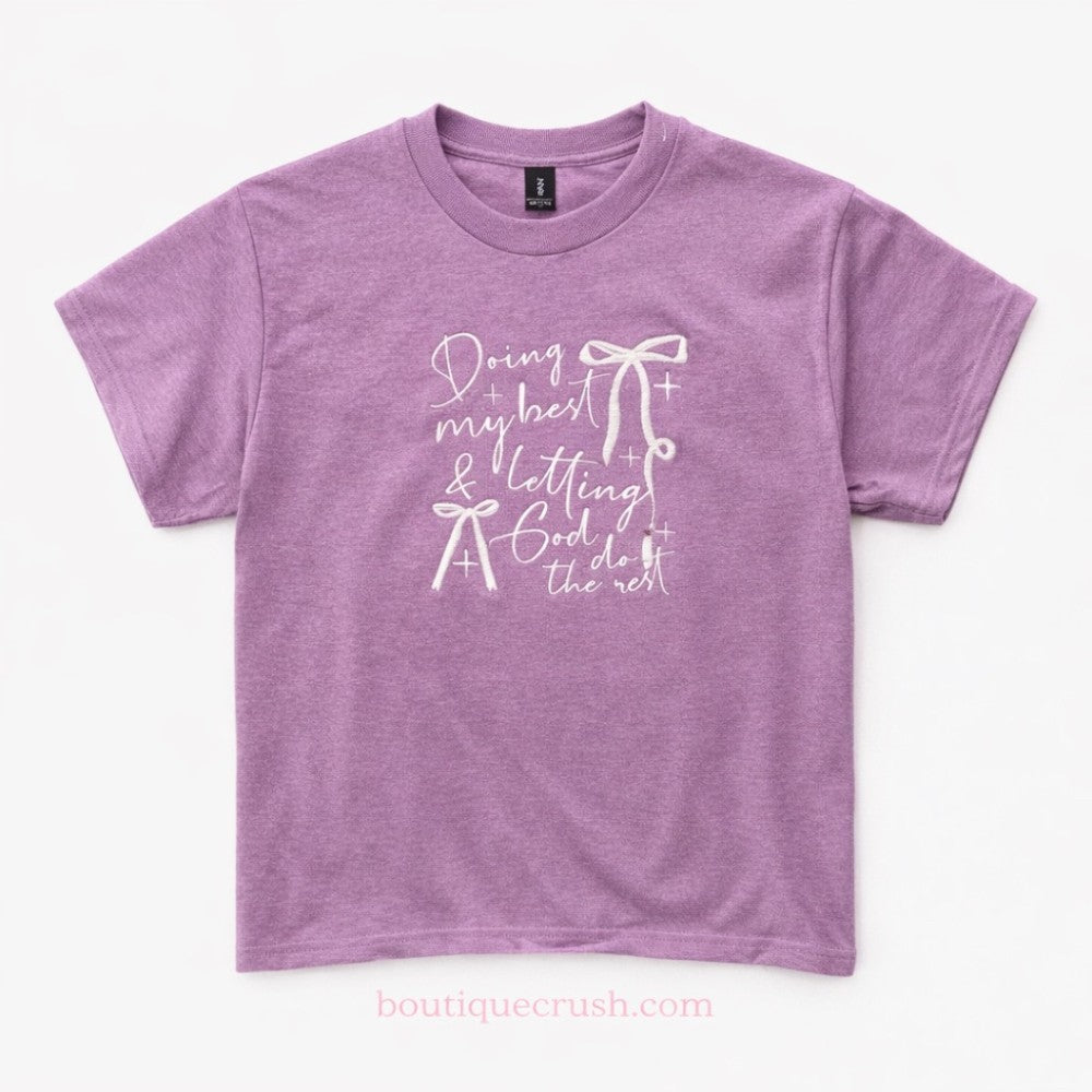 Doing My Best Tee|6286