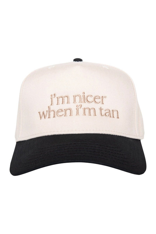 I'm Nicer When I'm Tan Hat|7850