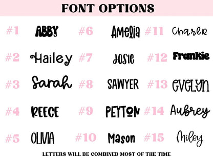 Custom Heart Name Tag|5417
