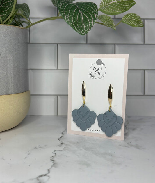 Blue Boho Diamond Dangles|1594