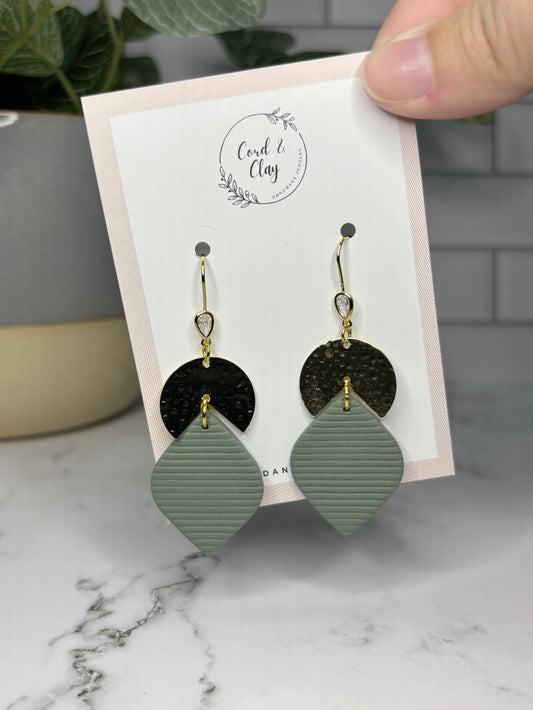 Sage Eclipse Dangles|1593