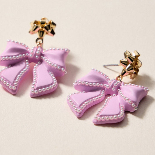 Christmas Bow Dangles