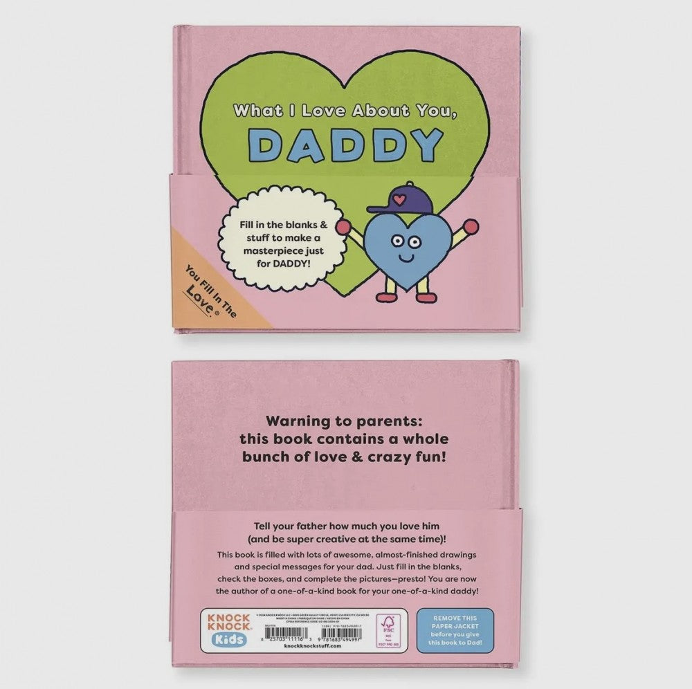 Knock Knock Kids - Love Daddy Book|4815