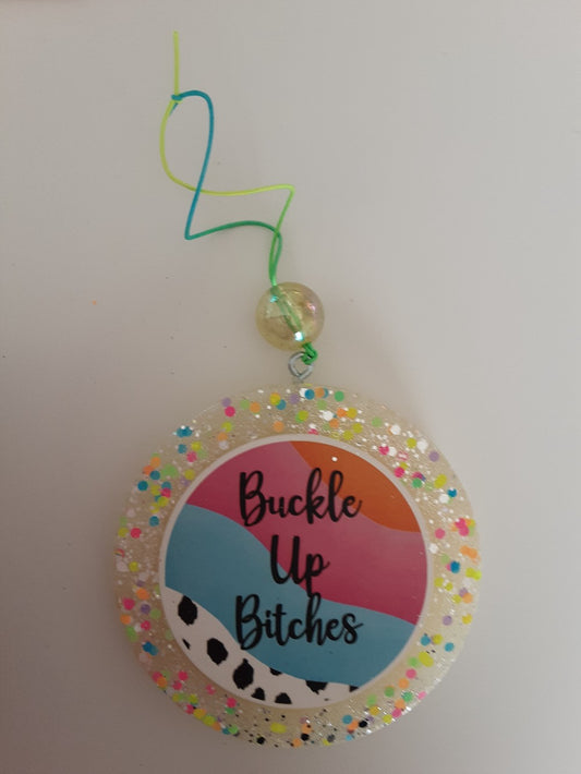 CAR FRESHIE-BUCKLE UP BITCHES|1800