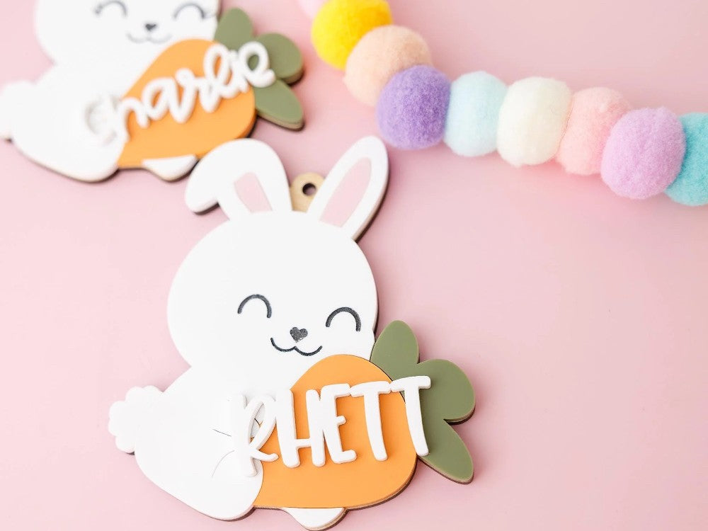 Easter Basket Custom Basket Name Tag|6909