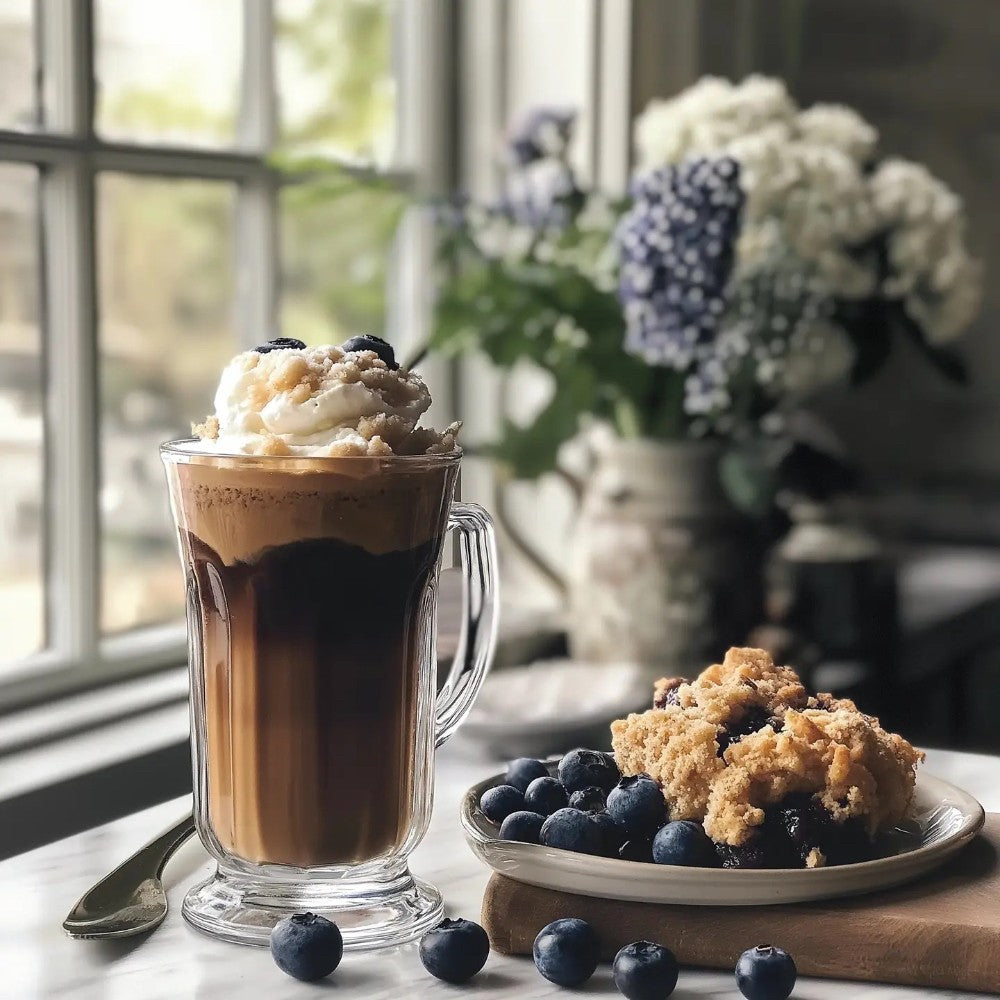 Sugar Free Blueberry Cobbler Syrup|8661