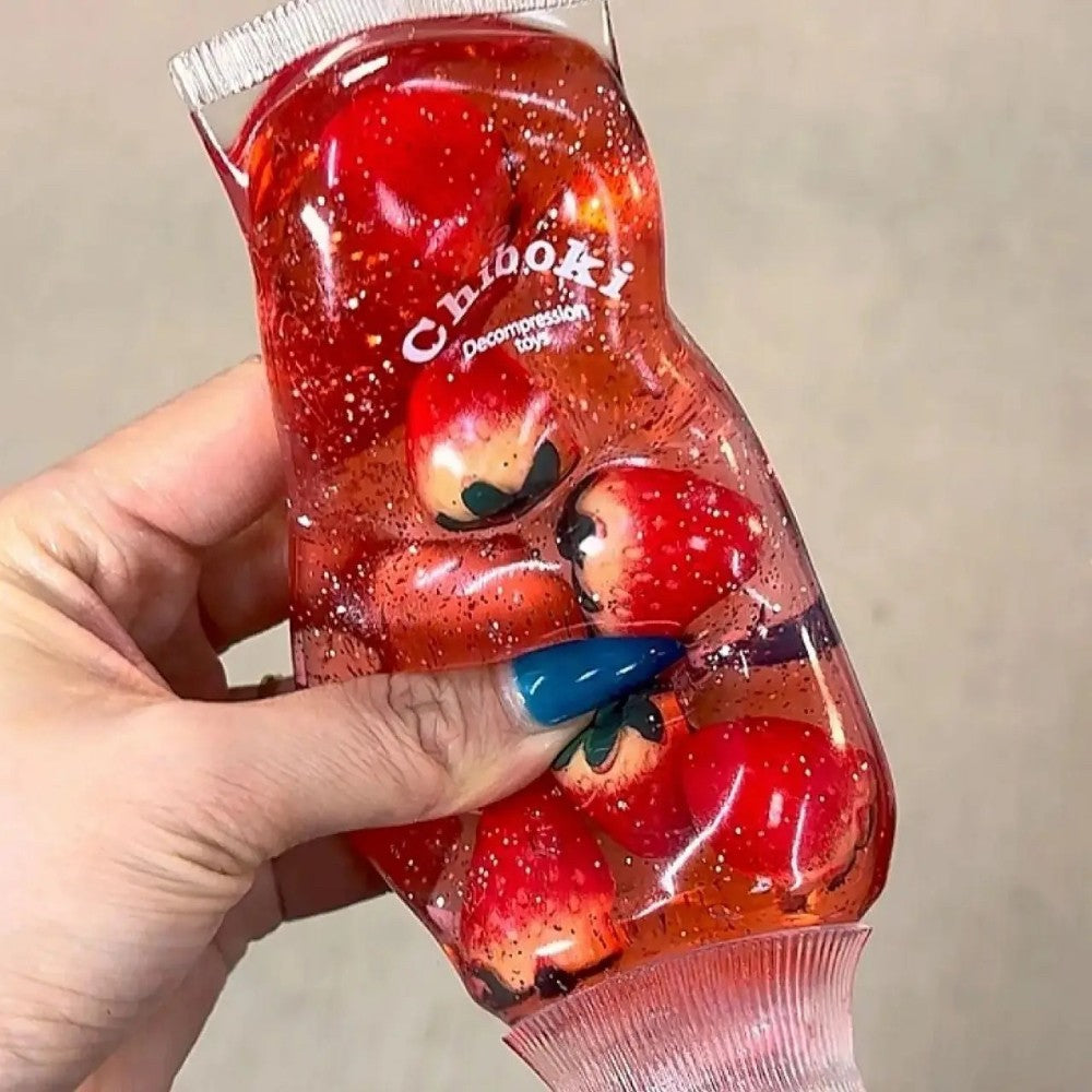 Strawberry Jam Tube Stress Ball|8841