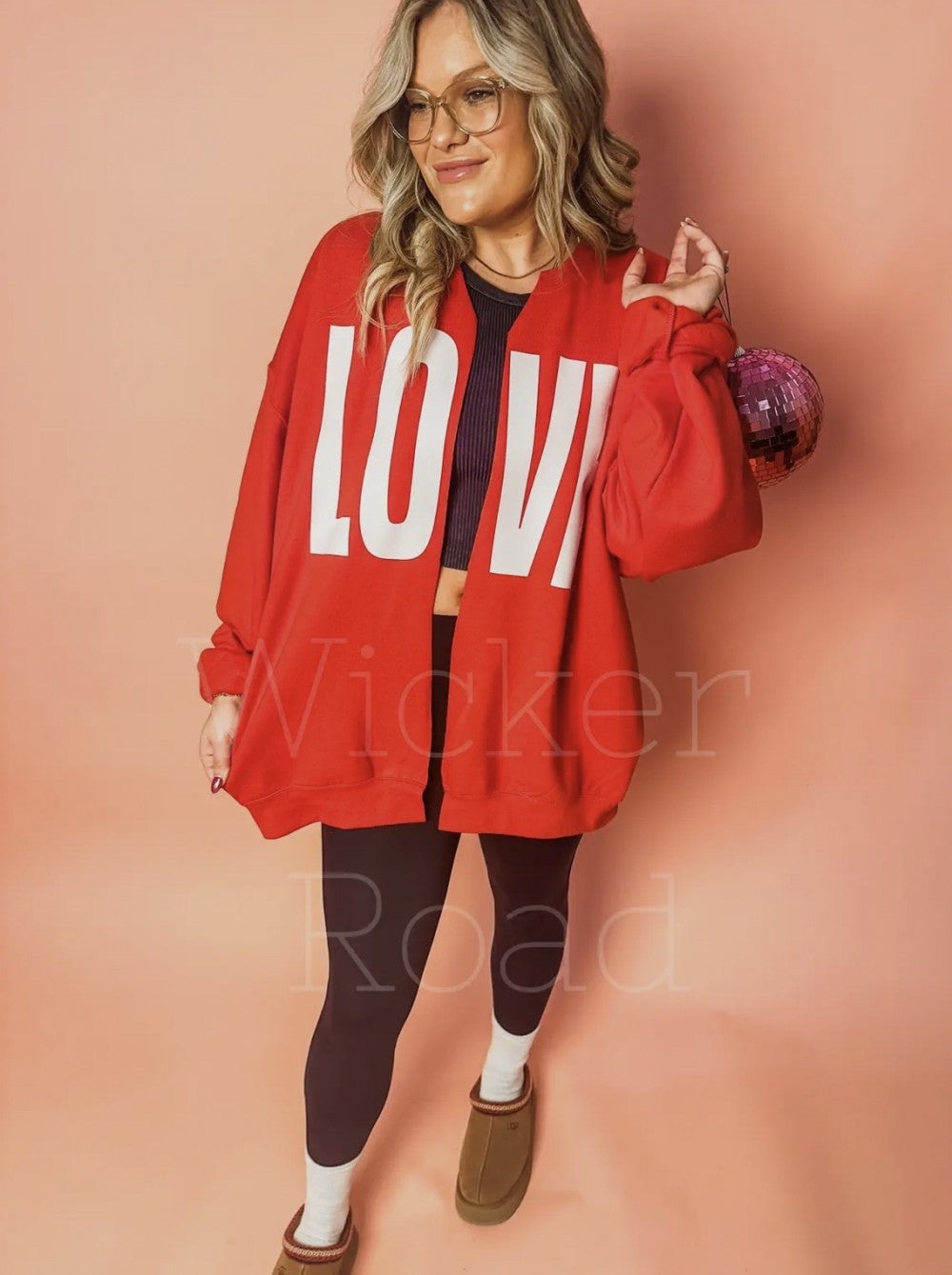 LOVE Cardigan Sweatshirt|5163