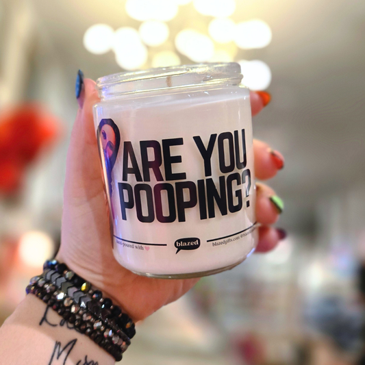 Are You Pooping Candle
