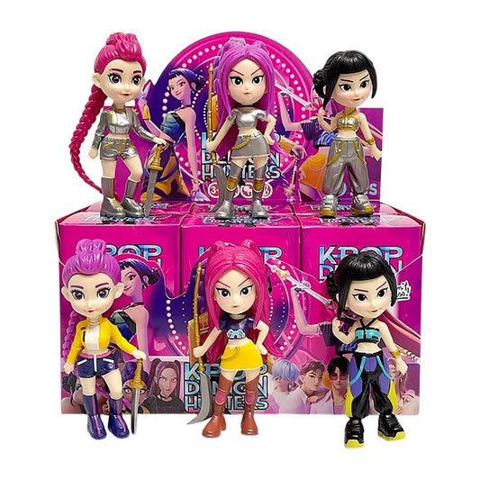 Kpop Huntrix Figure Blind Box + Trading Card