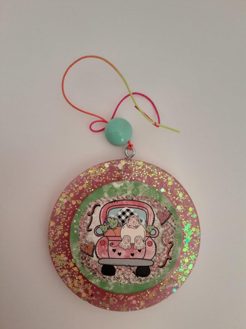 CAR FRESHIE-BUNNY TRUNK PINK|5729