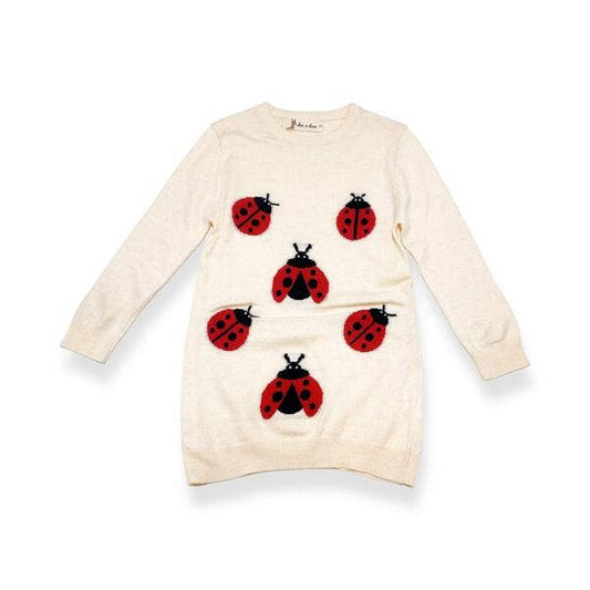 Ladybug Wooly Tunic Sweater