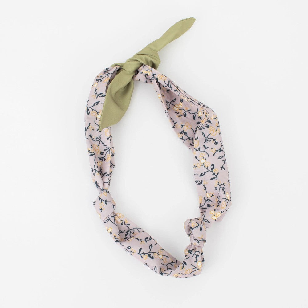 Wisteria Scarf Necklace w/ Silver Bail|1267