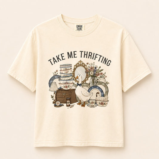 Take Me Thrifting Tee|8179