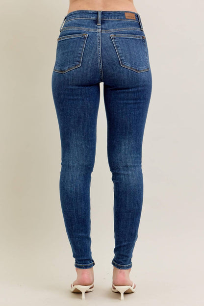 Core Mid Rise Skinny Judy Blue