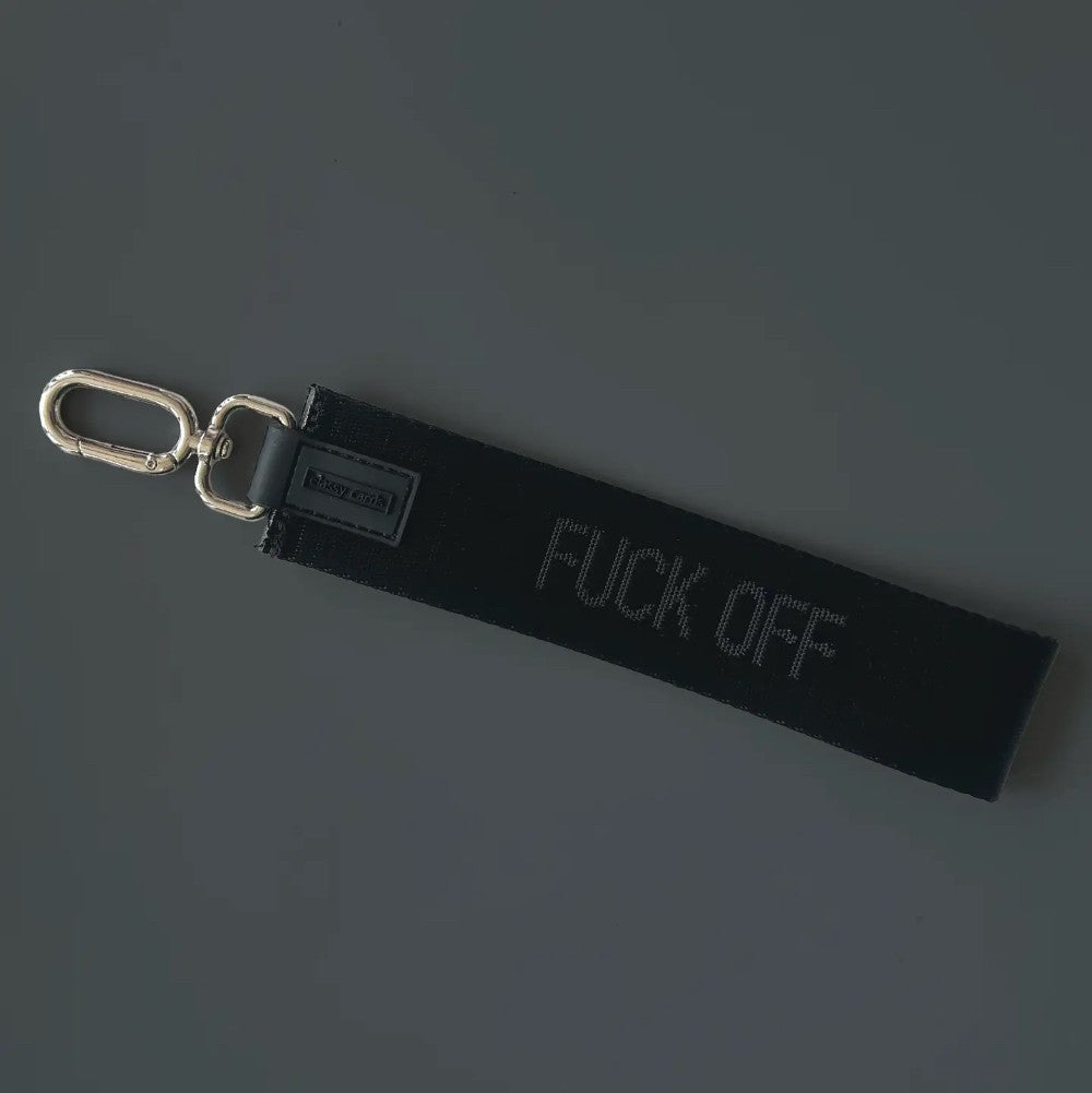 Fuck Off Wristlet Keychain|5891