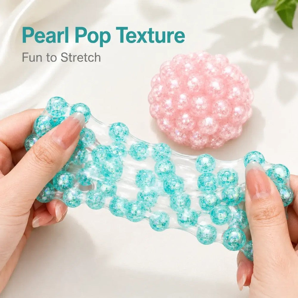 Crunchy Pop Bead Squeeze Toy PINK|8853