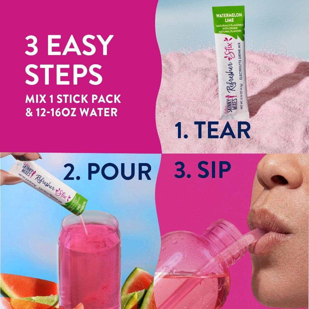 Refresher Stix 16 Ct - Watermelon Lime|8524