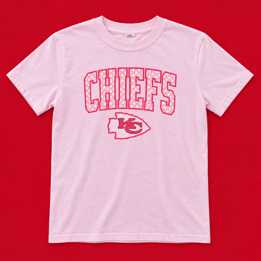 Chiefs In Pink Tee|9017
