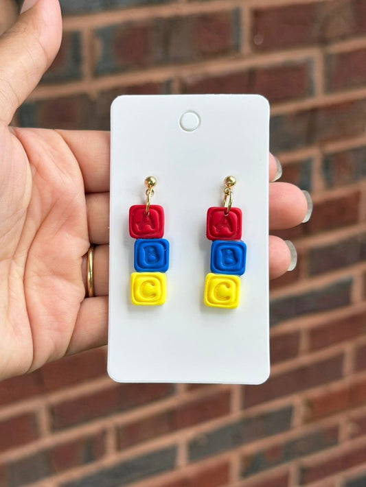 ABC blocks dangles|8558