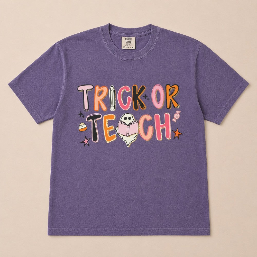 Trick Or Teach Tee|8893