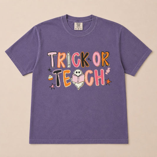 Trick Or Teach Tee|8893