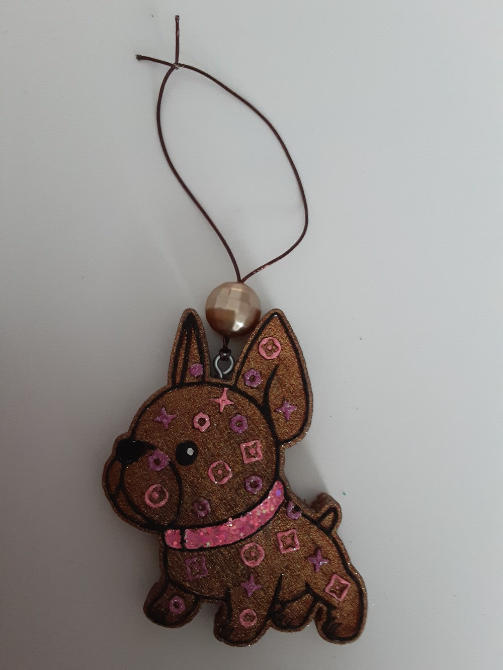 CAR FRESHIE-FRENCHIE PINK|5399