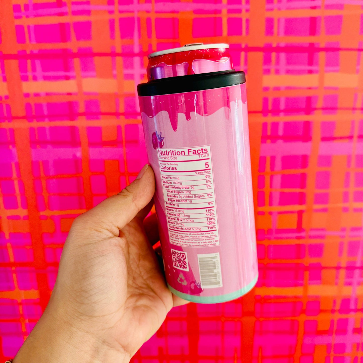 Slim Can Cooler Alani Pink Slush