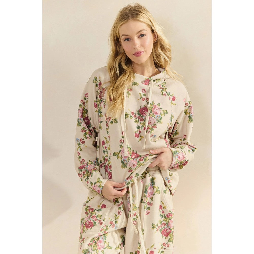 Floral French Terry Sweatshirt|5309