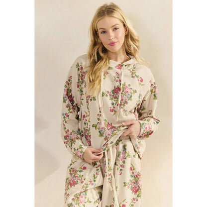 Floral French Terry Sweatshirt|5309