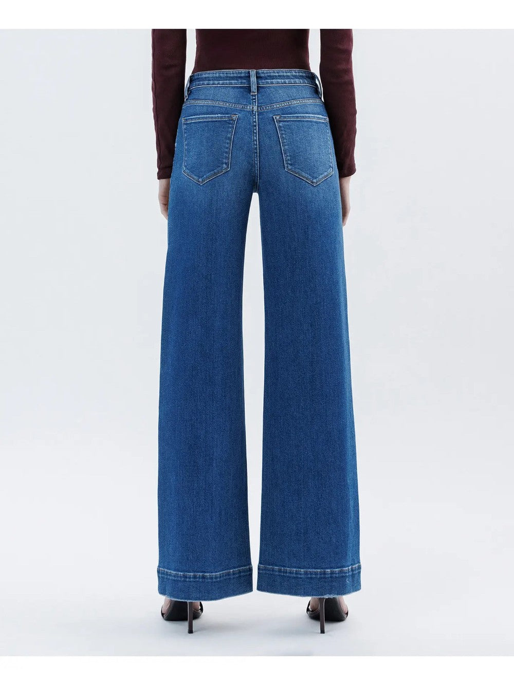 High Rise Trousers Extreme Wide Leg|6053