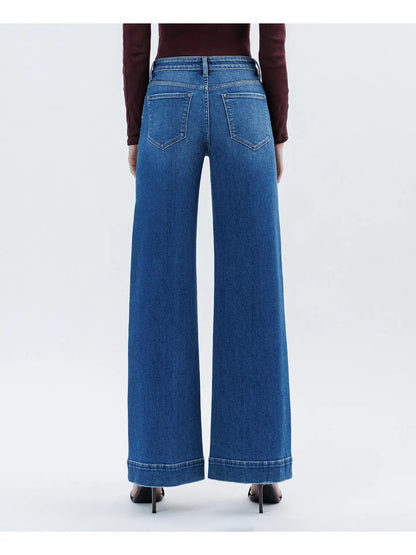 High Rise Trousers Extreme Wide Leg|6053