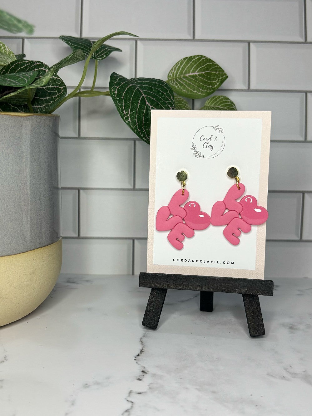 Bubble Gum Bubbly Love Dangles|5213