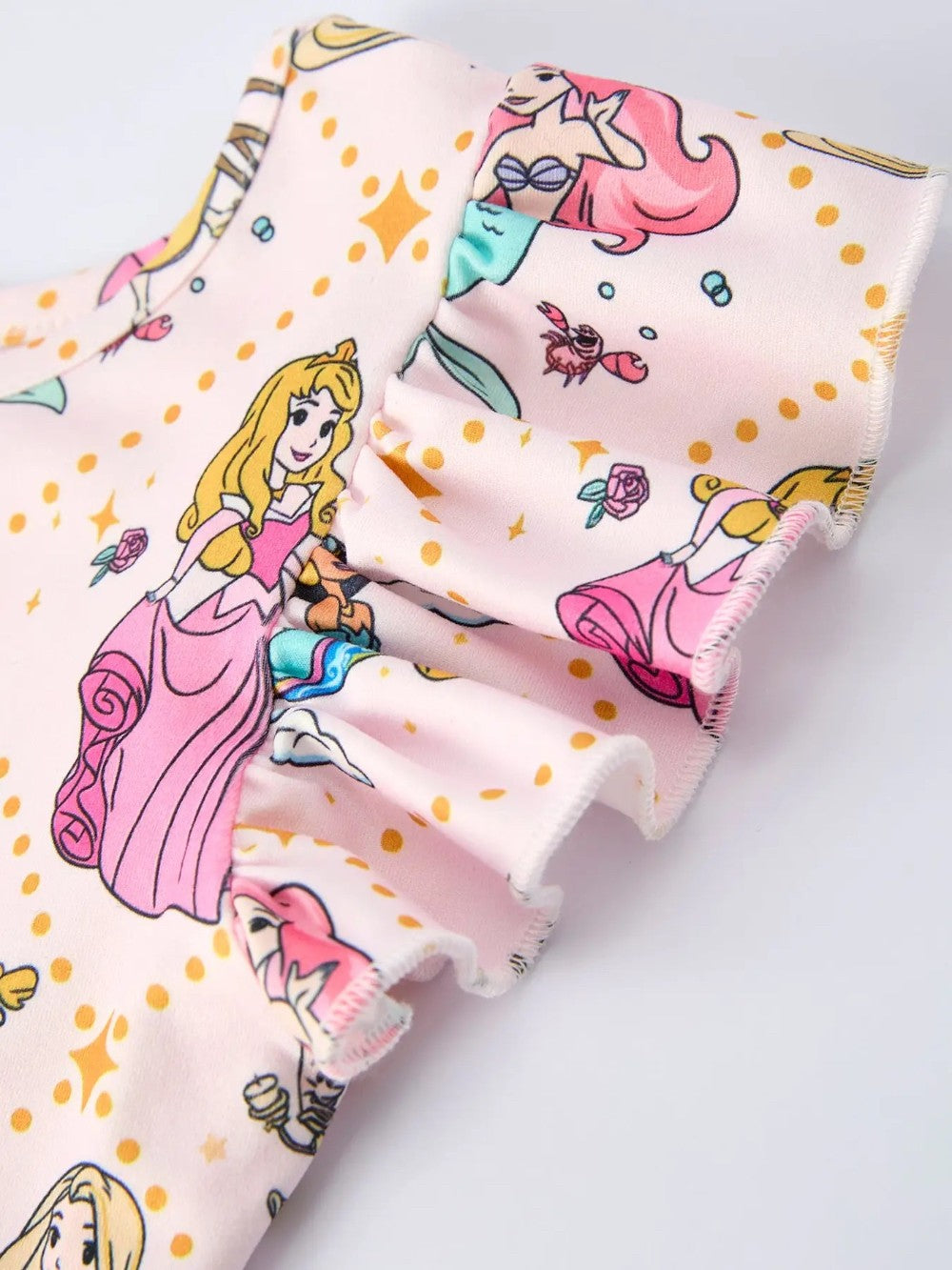 Princess Ruffle Girls Dress|7304