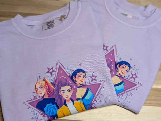 Huntrix Star Lavender Shirt|3112