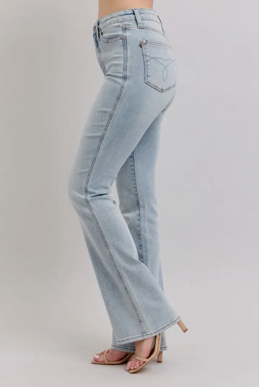 Multi Inseam High Waisted Tummy Control Bootcut|951