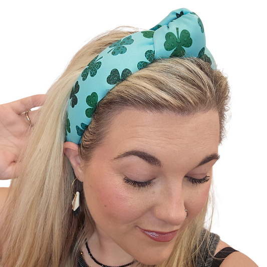 Shamrock Kids Headband by Knotty Noggins|5702