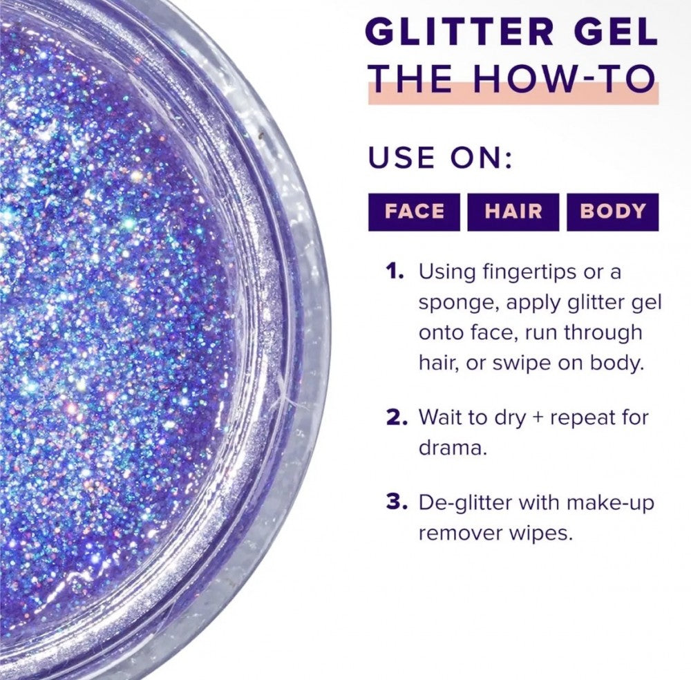 Original Glitter Gel | Ultraviolet-Purple | Body Glitter|8942