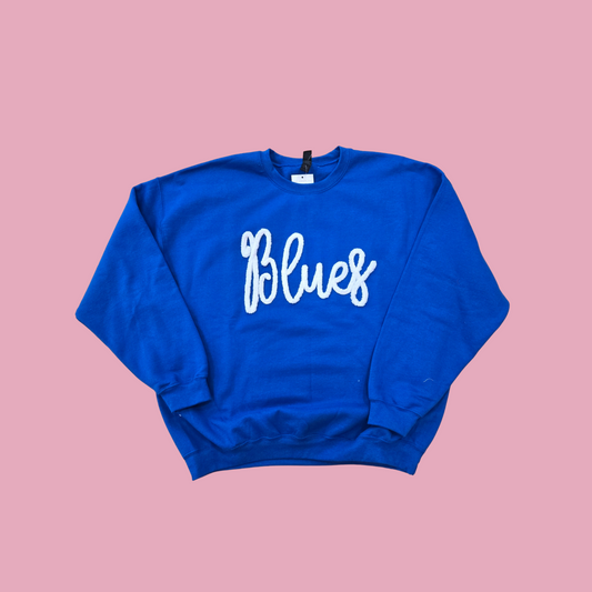 Blues Yarn Sweatshirts|5995