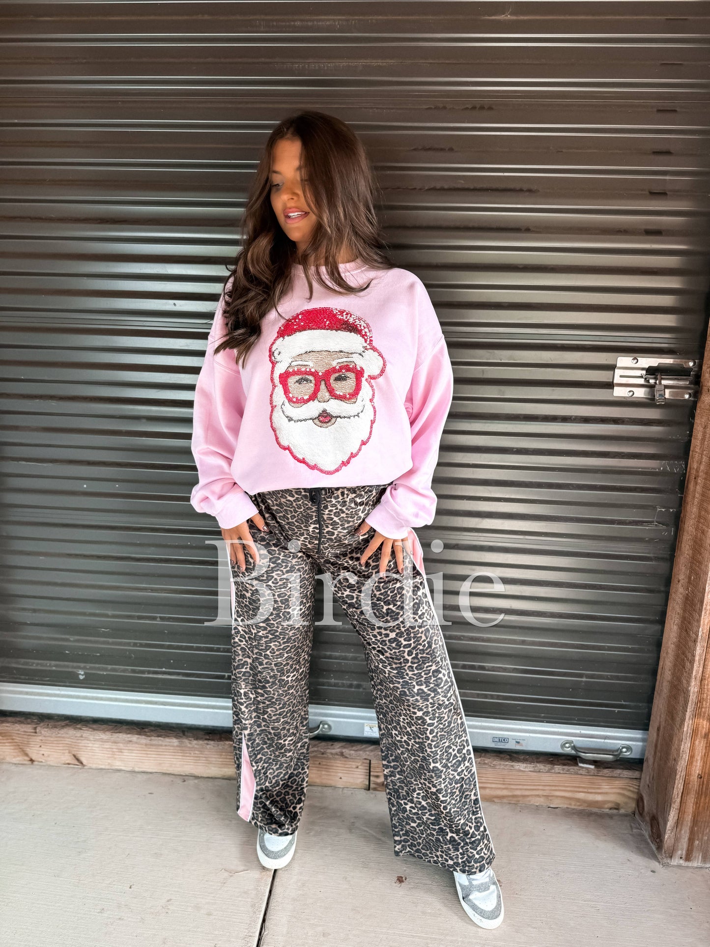 Sequins Are Forever Santa Crew