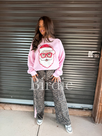 Sequins Are Forever Santa Crew