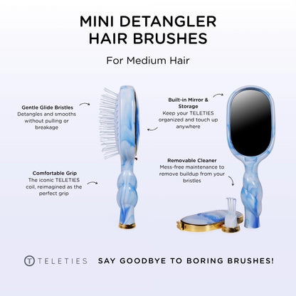 Mini Detangler Brush | Medium | Tide & True|8402