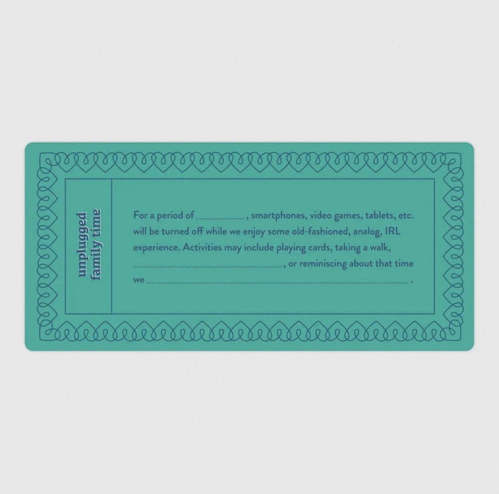 Fill in the Love - Dad Vouchers|4802