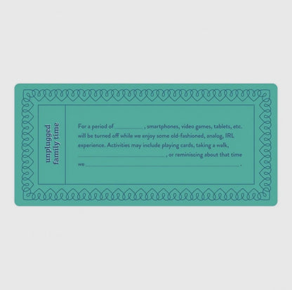 Fill in the Love - Dad Vouchers|4802