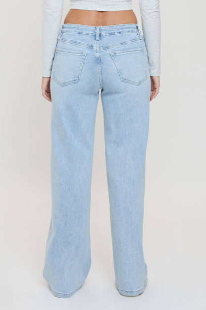 Luxe Bella Wide Leg Jeans